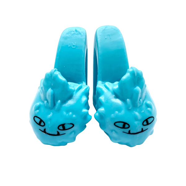 Monster High Dead Tired Abbey Bominable Doll Replacement Blue Slippers