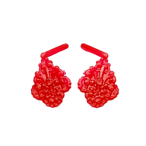 Ever After High Royally Ever After Apple White Doll Replacement Red Earrings