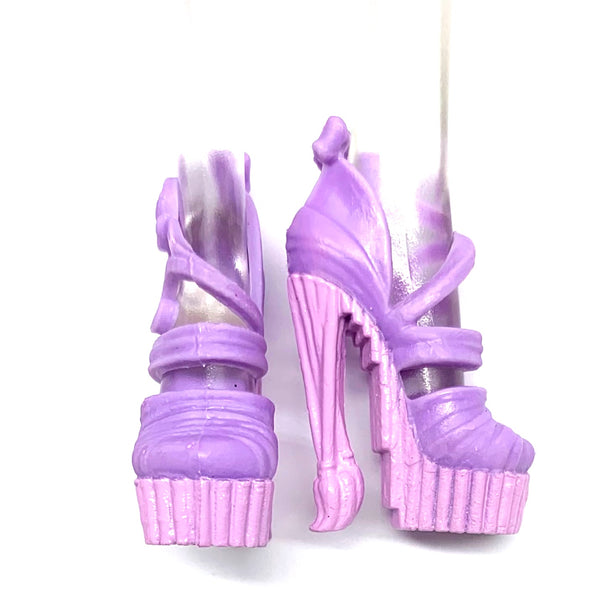 Monster High Scaris Catrine DeMew Doll Replacement Purple & Pink Shoes