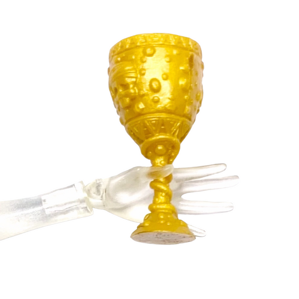 Monster High Scream & Sugar Cleo De Nile Doll Replacement Gold Goblet Cup