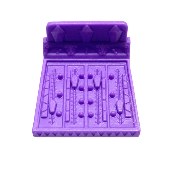 Monster High Deadluxe High School Playset Replacement Purple DJ Keyboard Board