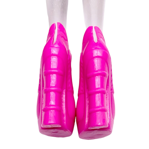 Monster High Draculocker Draculaura Doll Replacement Pink Shoes