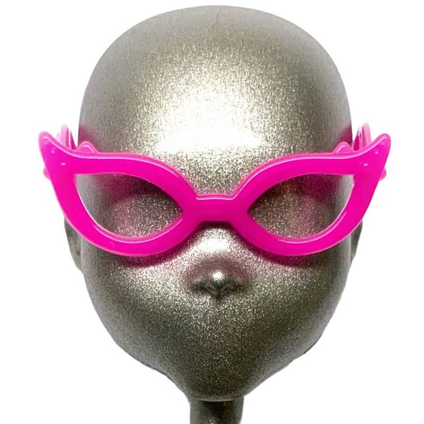 Pink Cat Eye Style Glasses Fits Monster High Dolls Standard Size G1 Dolls