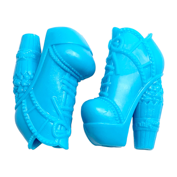 Monster High Movie Night Accessory Pack Frankie Replacement Blue Brain Puffs Shoes