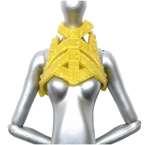 Monster High Ghouls Rule Clawdeen Wolf Doll Replacement Gold Armor Chest Piece