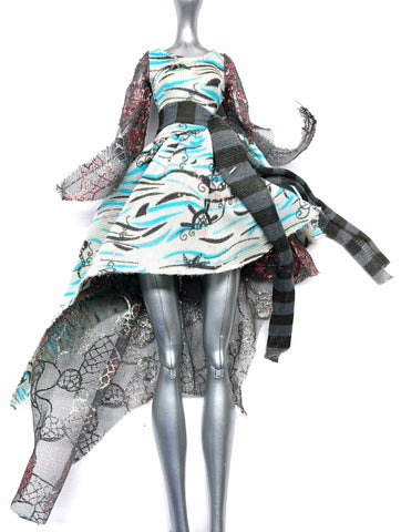 Monster High Haunted Vandala Doubloons Pirate Doll Replacement Ghost Dress