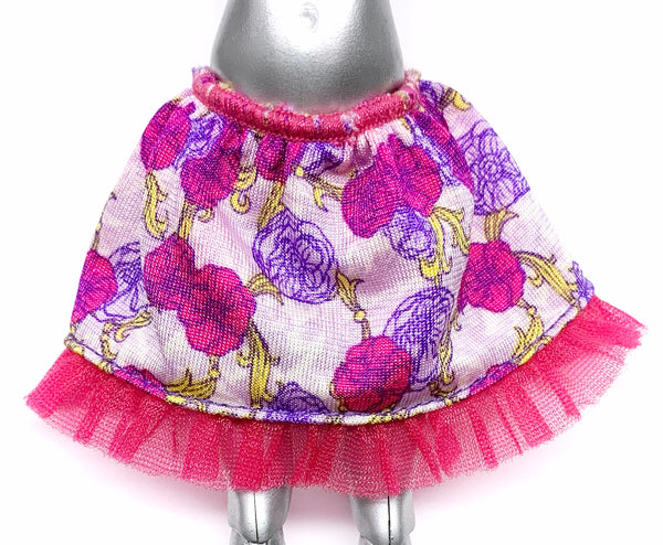 Ever After High Hairstyling Holly O'Hair Doll Outfit Replacement Floral Skirt