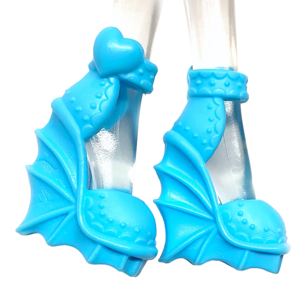 Monster High Dance The Fright Away Playset Draculaura Doll Replacement Blue Shoes