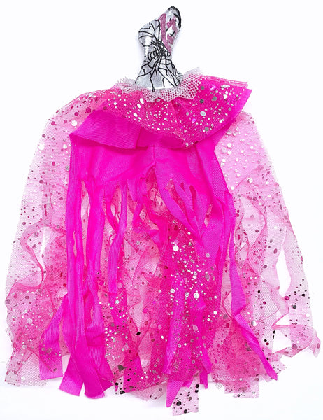 Monster High Friday 13th Catty Noir Doll Replacement Pink & Silver Dress