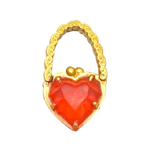 Mini Lalaloopsy Dazzle 'N' Gleam Doll Replacement Red Heart Purse Part