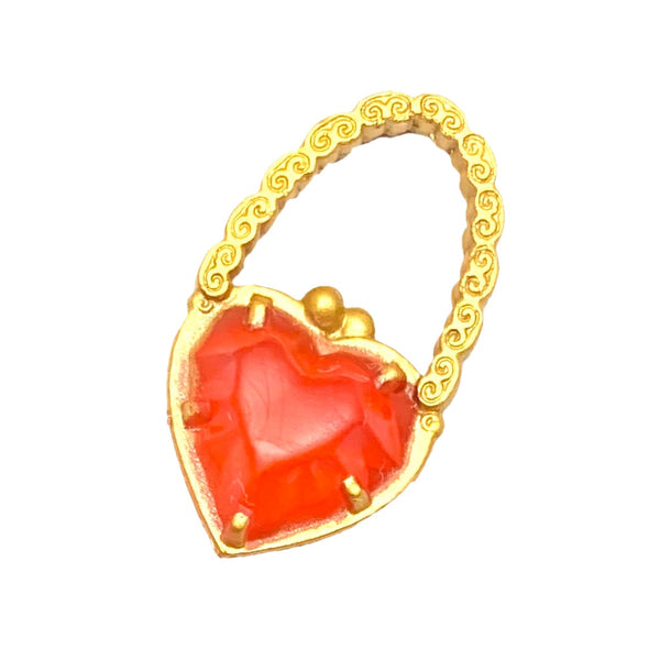 Mini Lalaloopsy Dazzle 'N' Gleam Doll Replacement Red Heart Purse Part