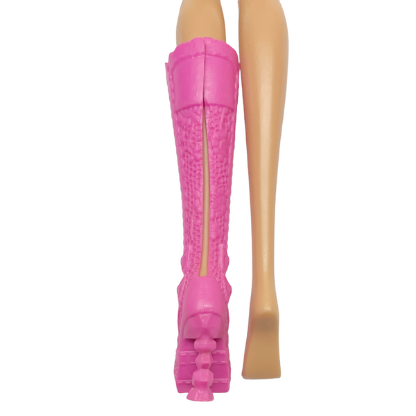 Winx Club Flora City Style Doll Replacement Left Single Shoe Tall Pink Boot