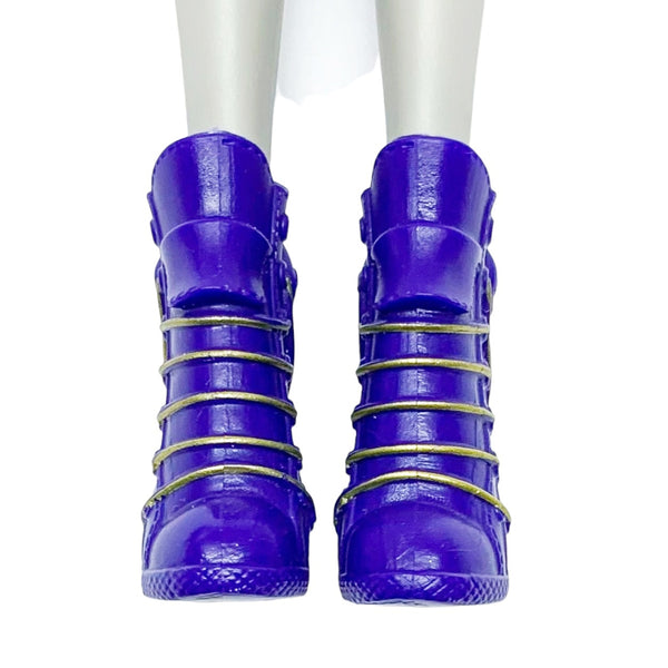 Monster High Coffin Bean Clawdeen Wolf Doll Replacement Dark Purple Shoes