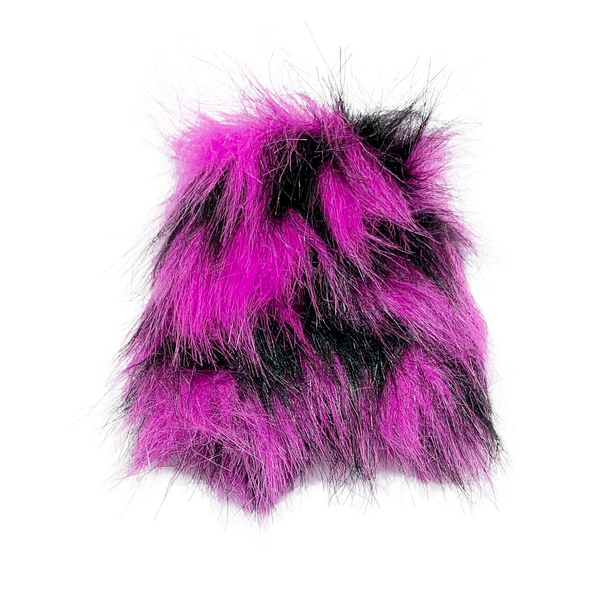 Monster High G3 Clawdeen Wolf Doll Replacement Purple & Black Faux Fur Vest Jacket
