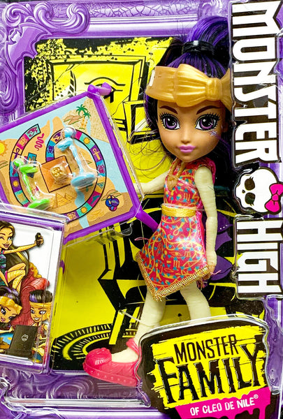 Monster High Cleo Monster Family Pharrah De Nile Doll (FCV72)