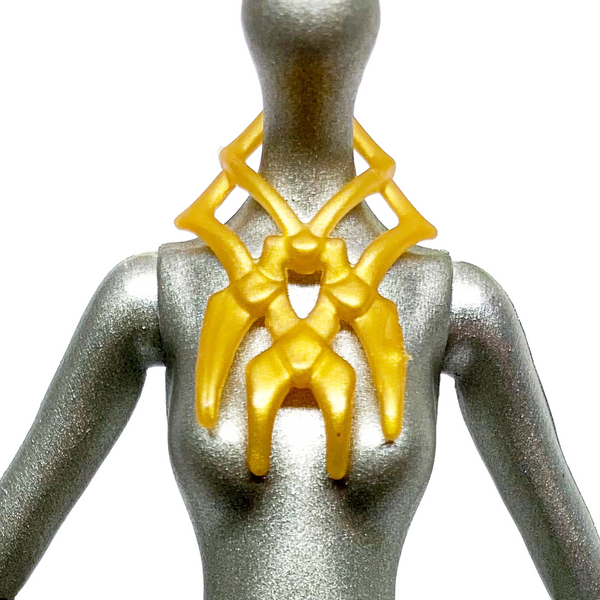 Monster High I Heart Fashion Djinni Whisp Doll Replacement Gold Necklace
