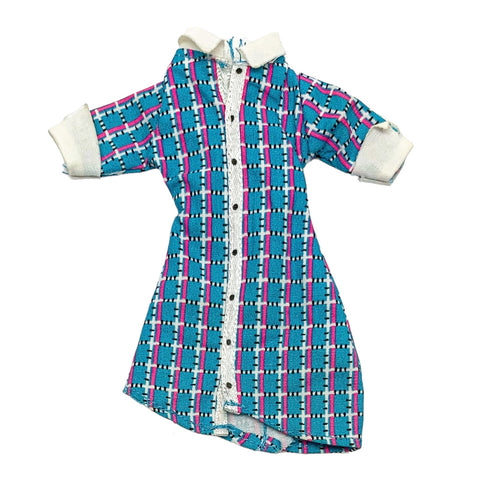 Monster High Frankie Stein Schools Out Doll Outfit Replacement Blue Shirt Dress