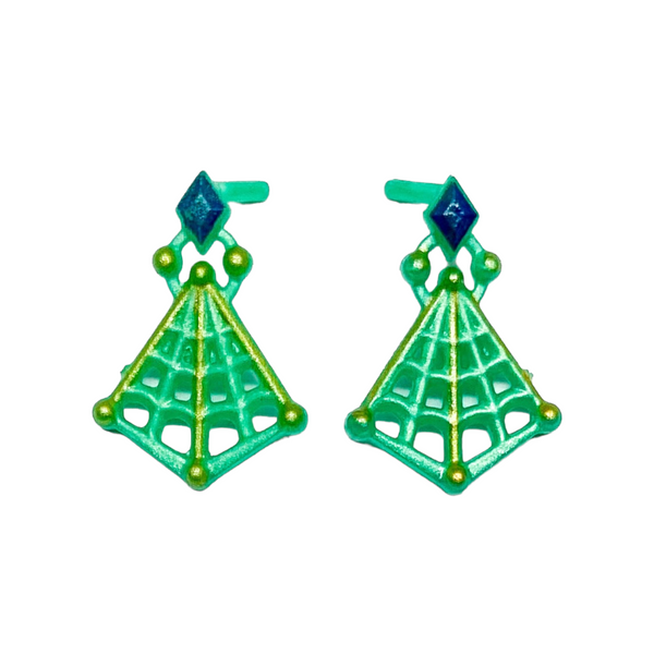 Monster High Haunt Couture Cleo De Nile Doll Replacement Green Earrings