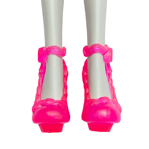 Monster High Draculaura Doll Replacement Neon Brite Pink Shoes