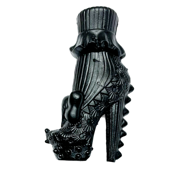 Ever After High Raven Queen Tea Party Doll Replacement Single Left Black Shoe