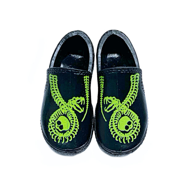 Monster High Scaris Deuce Gorgon Boy Doll Replacement Black Snake Shoes