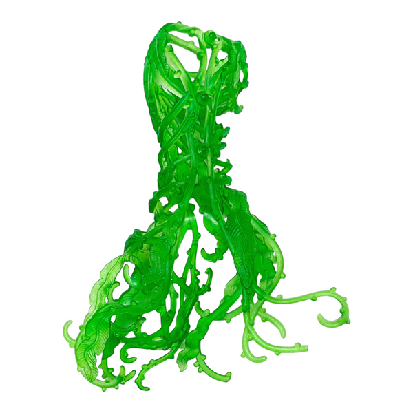 Monster High Great Scarrier Reef Posea Reef Doll Replacement Green Seaweed Skirt