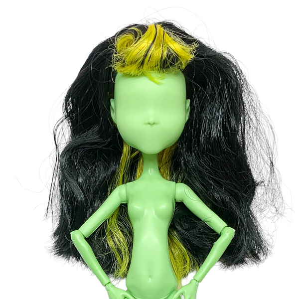 Monster High Create A Monster Insect Bee Doll Replacement Black & Yellow Wig