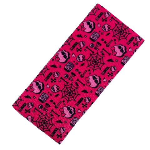 Monster High Color Me Creepy Design Chamber Replacement Pink Small Doll Size Towel