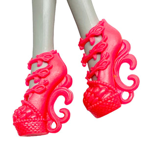 Monster High Freaky Fusion Lagoonafire Lagoona Doll Replacement Pink Shoes