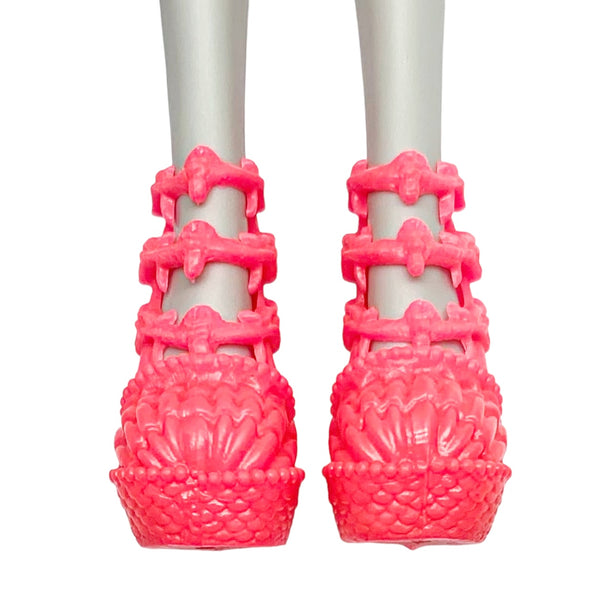 Monster High Freaky Fusion Lagoonafire Lagoona Doll Replacement Pink Shoes