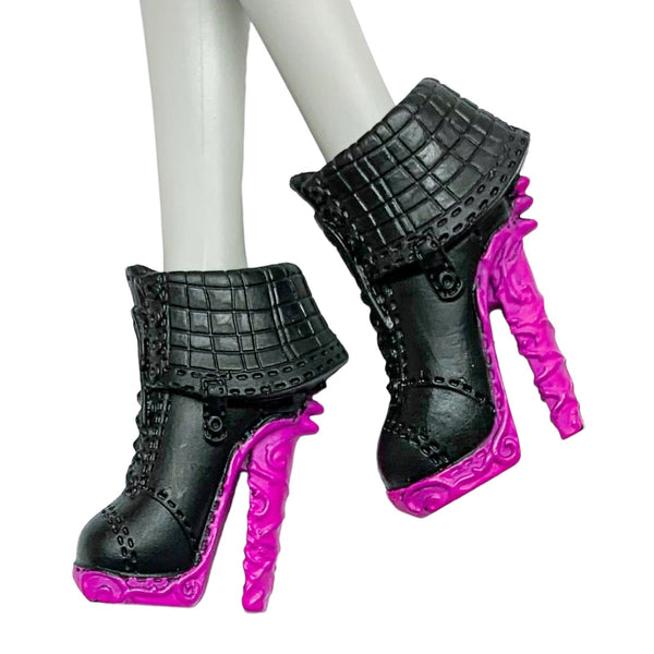 Monster High Music Festival Venus Mcflytrap Doll Replacement Black & Pink Shoes