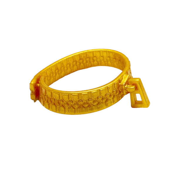Monster High Clawdeen Wolf Scaremester Doll Outfit Replacement Gold Zipper Style Belt
