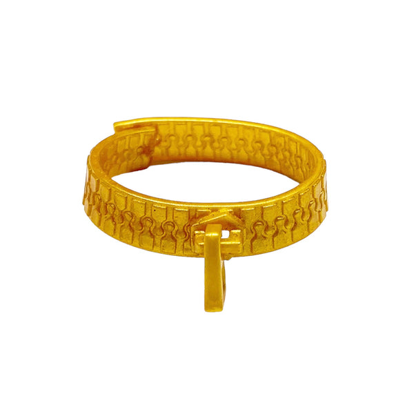 Monster High Clawdeen Wolf Scaremester Doll Outfit Replacement Gold Zipper Style Belt