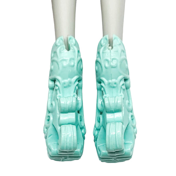 Monster High Ghoul Chat Rochelle Goyle Doll Replacement Mint Green Shoes