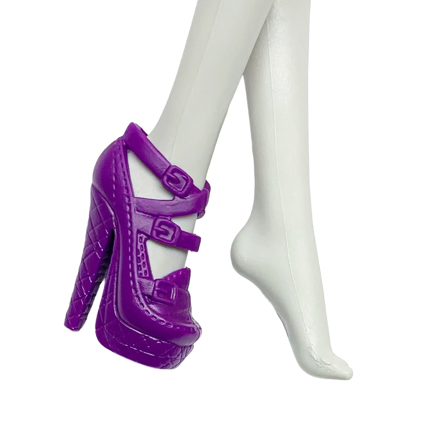 Monster High Create A Monster 3 Eyed Ghoul Doll Replacement Right Purple Shoe