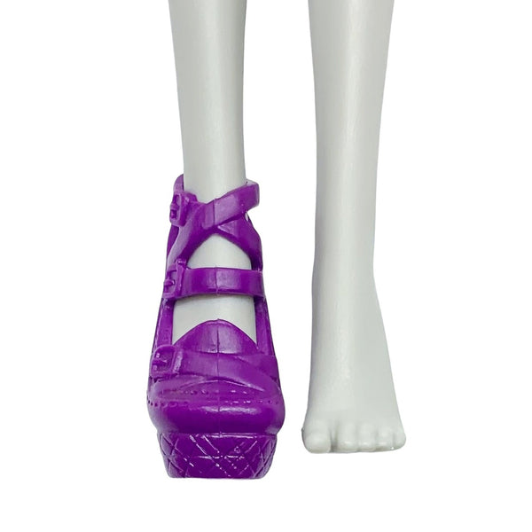 Monster High Create A Monster 3 Eyed Ghoul Doll Replacement Right Purple Shoe