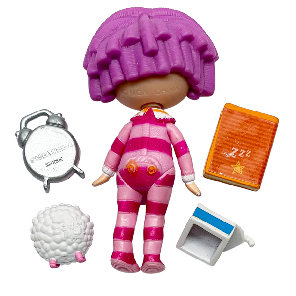 Mini Lalaloopsy #1 Of Series 1 Pillow Featherbed Girl In Pajamas Doll