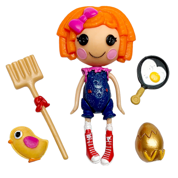 Mini Lalaloopsy #1 Of Series 2 Sunny Side Up Doll With Pet & Accessories