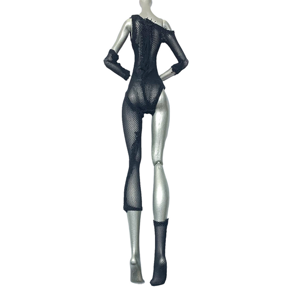 Monster High School's Out Wave 2 Lagoona Blue Doll Outfit Replacement Black Bodysuit Set
