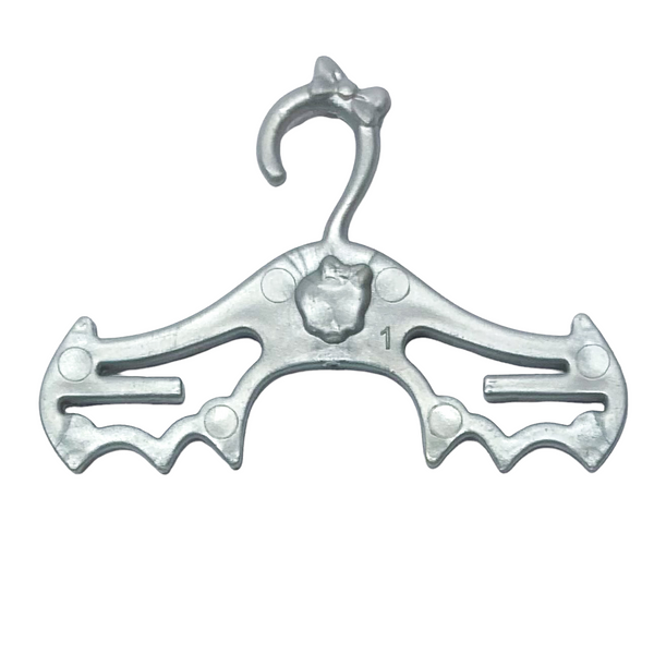 Monster High Draculocker Draculaura Doll Replacement Silver Clothes Hanger Part