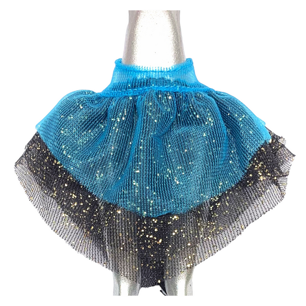 Monster High 13 Wishes Frankie Stein Doll Replacement Sheer Tulle Glitter Skirt