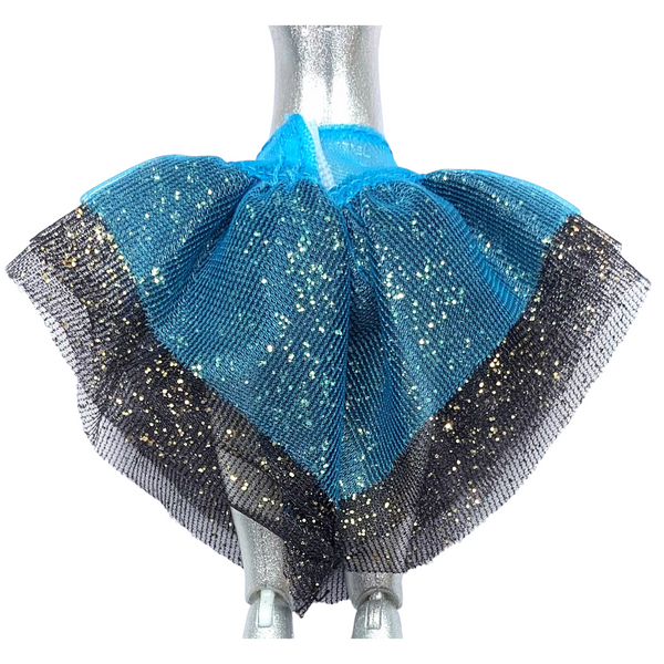 Monster High 13 Wishes Frankie Stein Doll Replacement Sheer Tulle Glitter Skirt