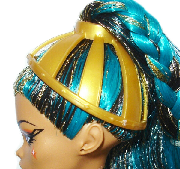 Monster High 1st Wave Nefera De Nile Doll Replacement Gold Crown Headpiece