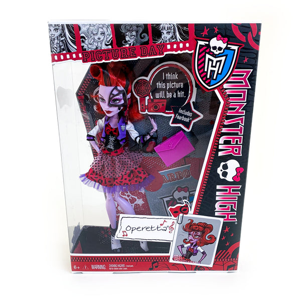 Monster High Picture Day Operetta Web Style Mask Variant Doll