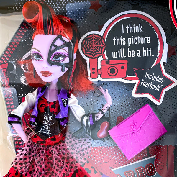 Monster High Picture Day Operetta Web Style Mask Variant Doll