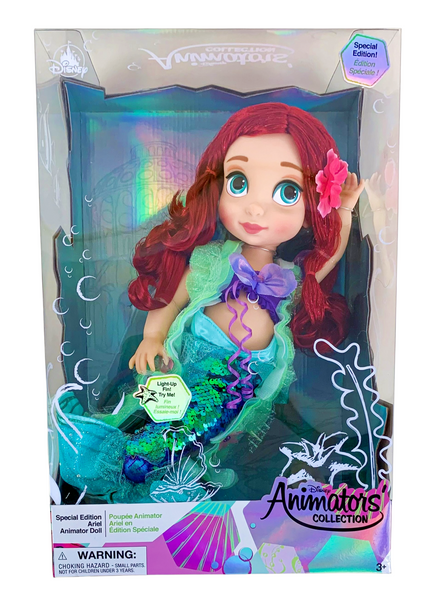 Disney Animators' The Little Mermaid 30th Anniversary Special Edition Light-Up Ariel Doll