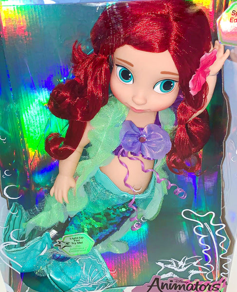 Disney Animators' The Little Mermaid 30th Anniversary Special Edition Light-Up Ariel Doll