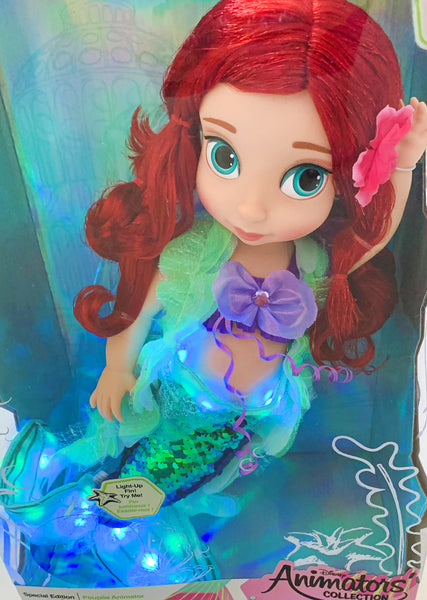 Disney Animators' The Little Mermaid 30th Anniversary Special Edition Light-Up Ariel Doll