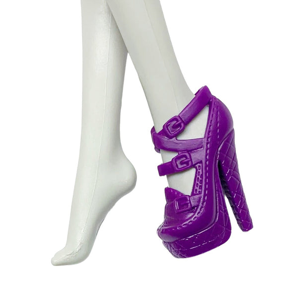 Monster High Create A Monster 3 Eyed Ghoul Doll Replacement Left Purple Shoe