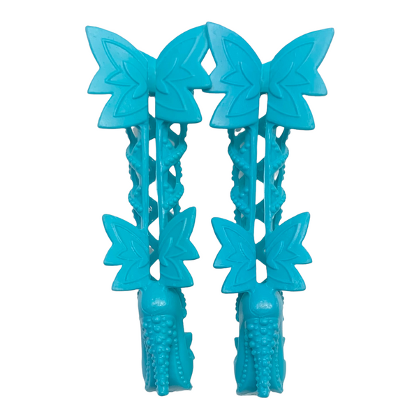 Mattel Barbie Doll Replacement Butterfly Fairy Princess Power Style Blue Tall Strappy Shoes